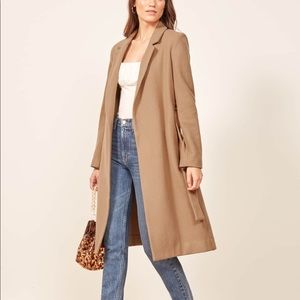 Reformation Barton Coat - only worn once!!!